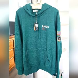 tentree Teal NASA Hoodie
